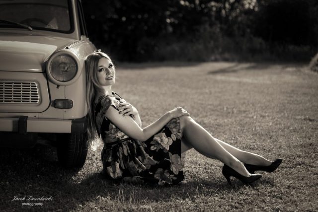 portret kobiecy vintage